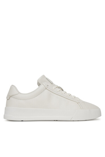 Tommy Hilfiger Сникърси Court Best Tumbled Lth FM0FM05324 Екрю - Mera.bg