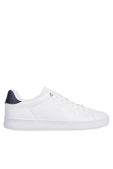 Tommy Hilfiger Сникърси Court Cupsole Leather Gold FM0FM04829 White YBS - Mera.bg