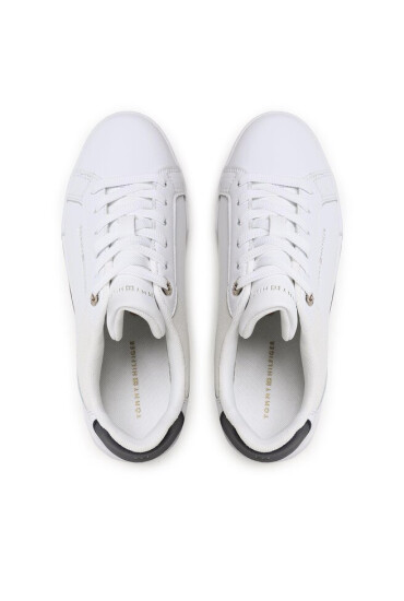 Tommy Hilfiger Сникърси Court Sneaker Global FW0FW07118 White/Rwb 0K9 - Mera.bg