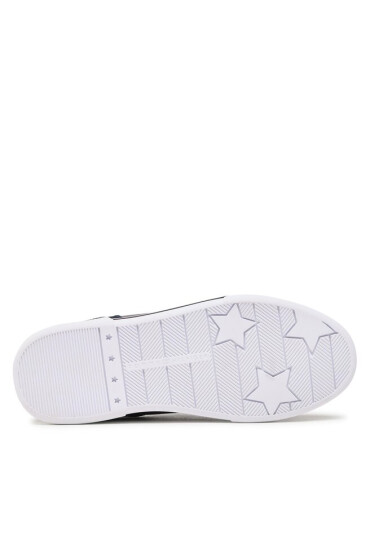Tommy Hilfiger Сникърси Court Sneaker Global Stripes FW0FW07118 Space Blue DW6 - Mera.bg