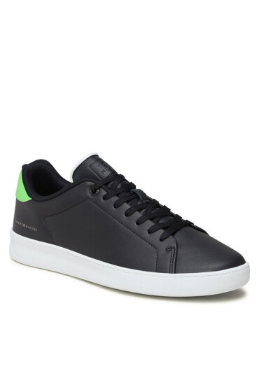 Tommy Hilfiger Сникърси Court Sneaker Leather Cup FM0FM04483 Desert Sky DW5 - Mera.bg