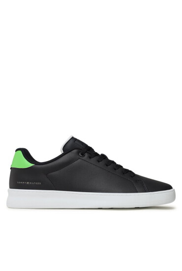 Tommy Hilfiger Сникърси Court Sneaker Leather Cup FM0FM04483 Desert Sky DW5 - Mera.bg
