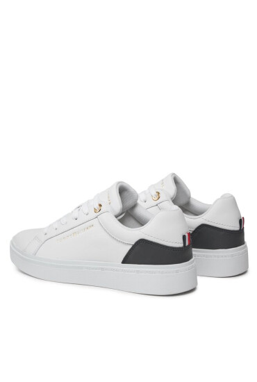 Tommy Hilfiger Сникърси Elevated Essential Court Sneaker FW0FW07635 Бял - Mera.bg