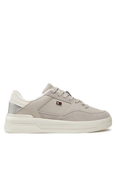 Tommy Hilfiger Сникърси Essent Basket FW0FW08615 Сив - Mera.bg