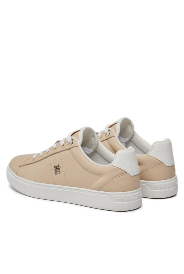 Tommy Hilfiger Сникърси Essential Elevated Court Sneaker FW0FW07685 Бежов - Mera.bg