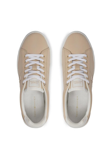 Tommy Hilfiger Сникърси Essential Elevated Court Sneaker FW0FW07685 Бежов - Mera.bg