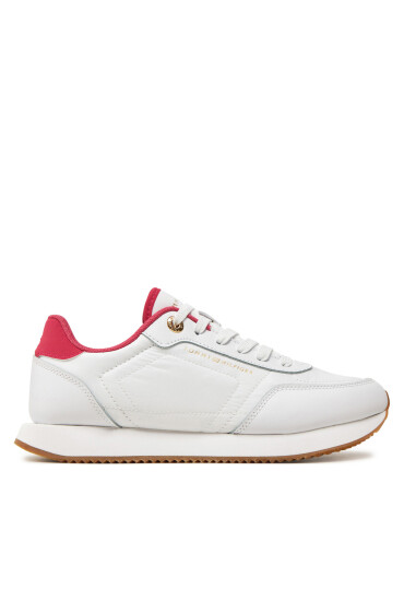 Tommy Hilfiger Сникърси Essential Runner FW0FW08004 Бял - Mera.bg