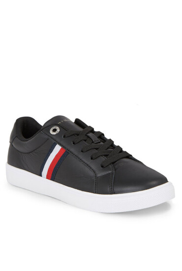 Tommy Hilfiger Сникърси Essential Stripes Court Sneaker FW0FW07449 Black BDS - Mera.bg