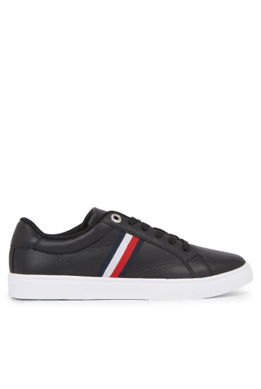 Tommy Hilfiger Сникърси Essential Stripes Court Sneaker FW0FW07449 Black BDS - Mera.bg