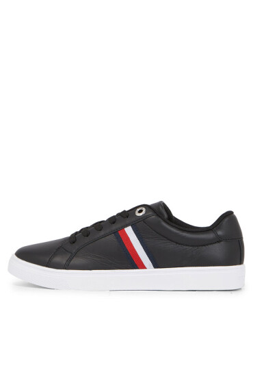Tommy Hilfiger Сникърси Essential Stripes Court Sneaker FW0FW07449 Black BDS - Mera.bg