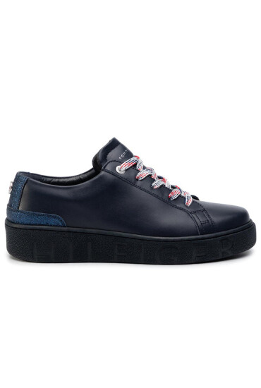 Tommy Hilfiger Сникърси Glitter Detail Dress Sneaker FW0FW04143 Midnight 403 - Mera.bg