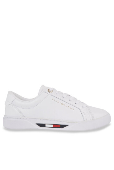 Tommy Hilfiger Сникърси Global Stripes Court Sneaker FW0FW07559 White YBS - Mera.bg