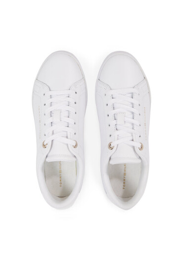 Tommy Hilfiger Сникърси Global Stripes Court Sneaker FW0FW07559 White YBS - Mera.bg