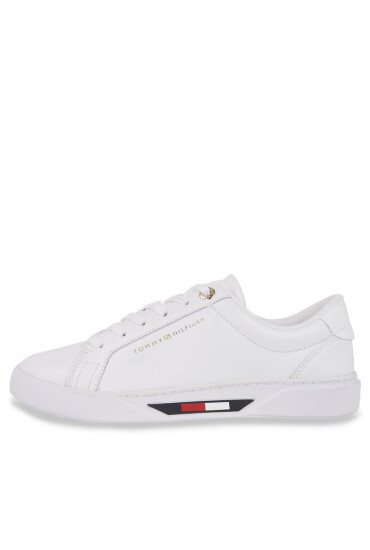 Tommy Hilfiger Сникърси Global Stripes Court Sneaker FW0FW07559 White YBS - Mera.bg