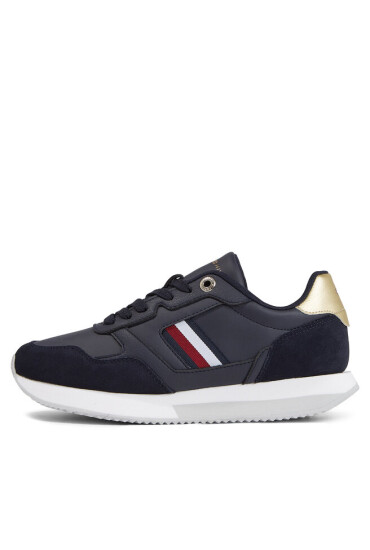 Tommy Hilfiger Сникърси Global Stripes Lifestyle Runner FW0FW07584 Space Blue DW6 - Mera.bg