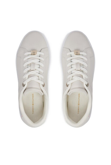 Tommy Hilfiger Сникърси Golden Hw Court FW0FW07702 Екрю - Mera.bg