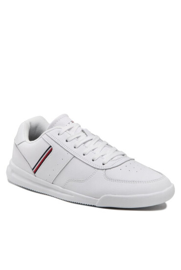Tommy Hilfiger Сникърси Lightweight Leather Detail Cup FM0FM04280 White YBR - Mera.bg