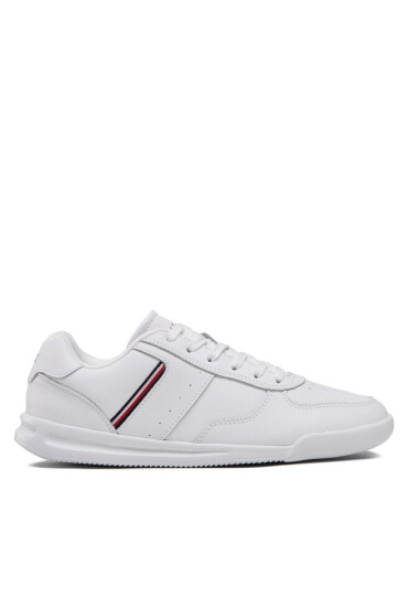 Tommy Hilfiger Сникърси Lightweight Leather Detail Cup FM0FM04280 White YBR - Mera.bg