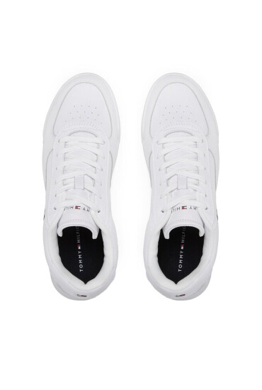 Tommy Hilfiger Сникърси Lightweight Leather Detail Cup FM0FM04280 White YBR - Mera.bg
