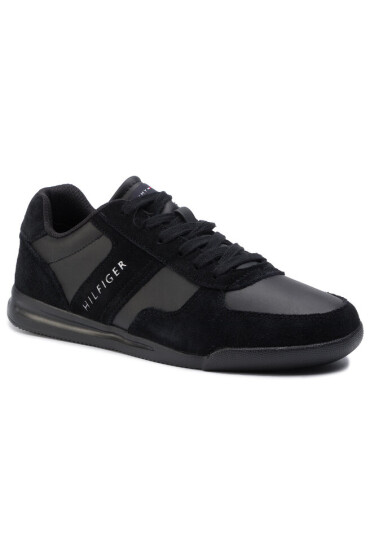 Tommy Hilfiger Сникърси Lightweight Mix Detail Sneaker FM0FM02402 Black 990 - Mera.bg