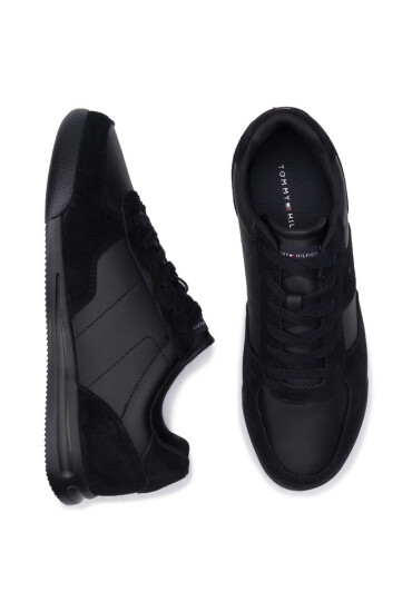 Tommy Hilfiger Сникърси Lightweight Mix Detail Sneaker FM0FM02402 Black 990 - Mera.bg