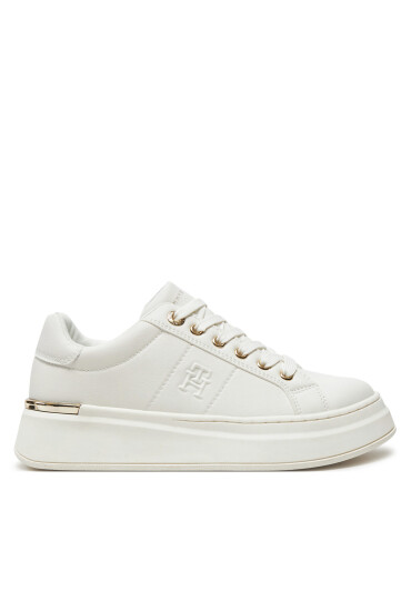 Tommy Hilfiger Сникърси Low Cut Lace-Up Sneaker T3A9-33542-1351 Бял - Mera.bg