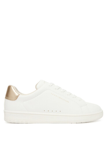 Tommy Hilfiger Сникърси Low Cut Lace Up Sneaker T3A9-33976-1355 D Бял - Mera.bg