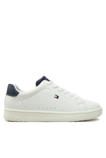 Tommy Hilfiger Сникърси Low Cut Lace-Up Sneaker T3X9-33848-1355 S Бял - Mera.bg
