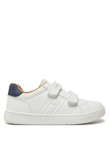 Tommy Hilfiger Сникърси Low Cut Velcro Sneaker T1X9-33835-1355 S Бял - Mera.bg