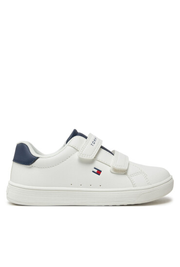 Tommy Hilfiger Сникърси Low Cut Velcro Sneaker T1X9-33836-1355 S Бял - Mera.bg