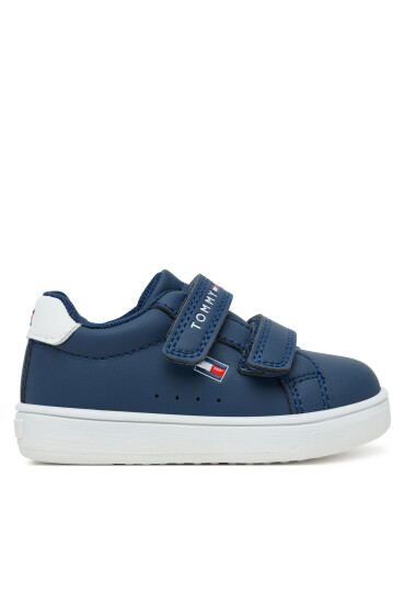 Tommy Hilfiger Сникърси Low Cut Velcro Sneaker T1X9-34062-1355 M Тъмносин - Mera.bg