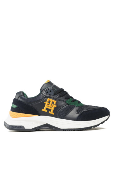 Tommy Hilfiger Сникърси Modern Prep Mix Wl Blackwatch FM0FM04415 Тъмносин - Mera.bg