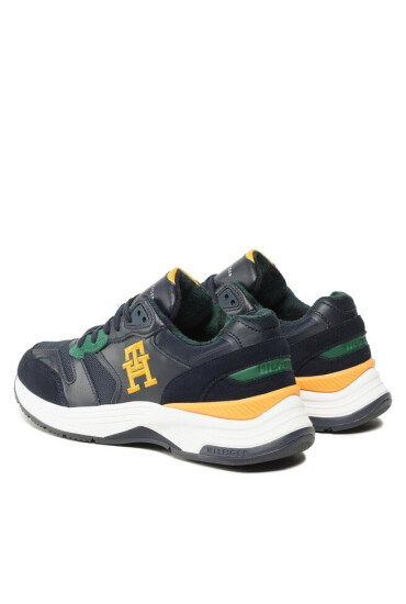 Tommy Hilfiger Сникърси Modern Prep Mix Wl Blackwatch FM0FM04415 Тъмносин - Mera.bg