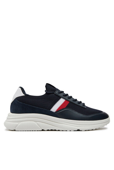 Tommy Hilfiger Сникърси Modern Runner Premium Knit FM0FM05135 Тъмносин - Mera.bg