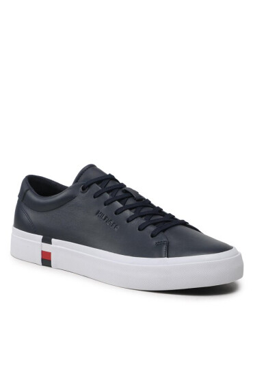 Tommy Hilfiger Сникърси Modern Vulc Corporate Leather FM0FM04351 Desert Sky DW5 - Mera.bg