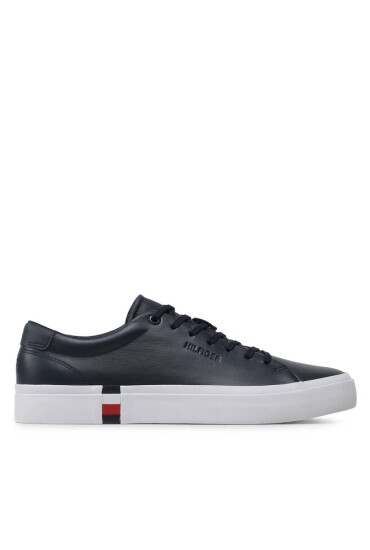Tommy Hilfiger Сникърси Modern Vulc Corporate Leather FM0FM04351 Desert Sky DW5 - Mera.bg