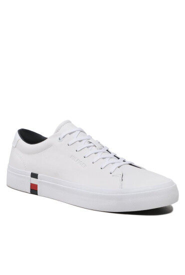 Tommy Hilfiger Сникърси Modern Vulc Corporate Leather FM0FM04351 White YBR - Mera.bg
