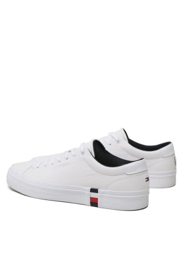 Tommy Hilfiger Сникърси Modern Vulc Corporate Leather FM0FM04351 White YBR - Mera.bg