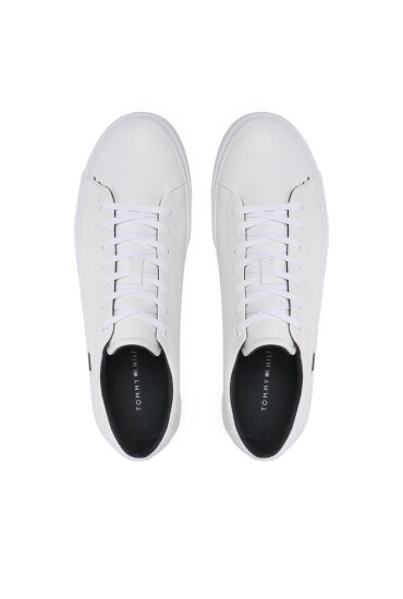 Tommy Hilfiger Сникърси Modern Vulc Corporate Leather FM0FM04351 White YBR - Mera.bg