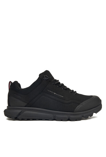 Tommy Hilfiger Сникърси Outdoor Runner Low Wpm FM0FM05655 Черен - Mera.bg