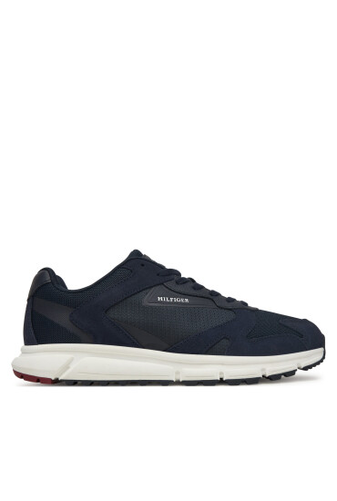 Tommy Hilfiger Сникърси Outdoor Runner Mix FM0FM05574 Тъмносин - Mera.bg
