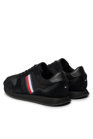 Tommy Hilfiger Сникърси Runner Evo Mix Ess FM0FM04886 Черен - Mera.bg