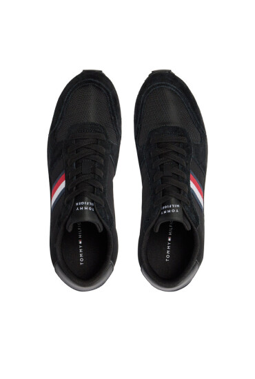 Tommy Hilfiger Сникърси Runner Evo Mix Ess FM0FM04886 Черен - Mera.bg