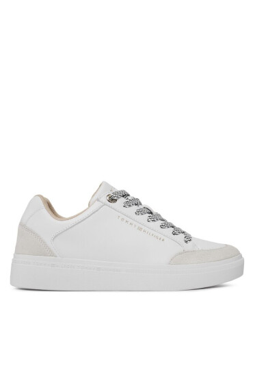 Tommy Hilfiger Сникърси Seasonal Court Sneaker FW0FW07683 Бял - Mera.bg