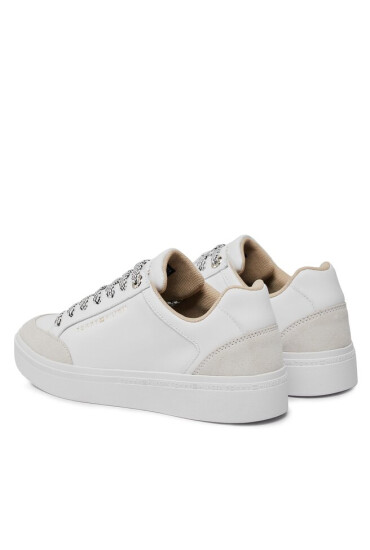 Tommy Hilfiger Сникърси Seasonal Court Sneaker FW0FW07683 Бял - Mera.bg