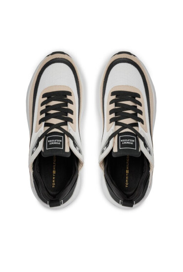 Tommy Hilfiger Сникърси Sporty Lux Runner FW0FW07705 Бял - Mera.bg
