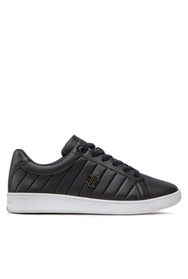 Tommy Hilfiger Сникърси Th Bio Court Sneaker Classic FW0FW06802 Black BDS - Mera.bg