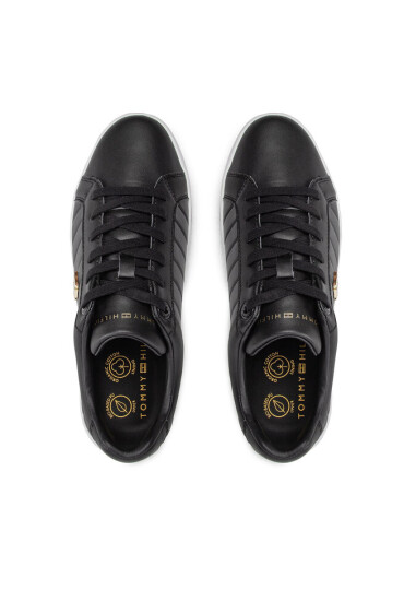 Tommy Hilfiger Сникърси Th Bio Court Sneaker Classic FW0FW06802 Black BDS - Mera.bg