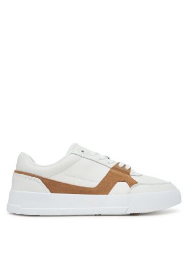 Tommy Hilfiger Сникърси Th Court Craft FM0FM05551 Екрю - Mera.bg