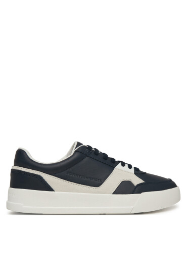 Tommy Hilfiger Сникърси Th Court Craft Mix FM0FM05654 Тъмносин - Mera.bg
